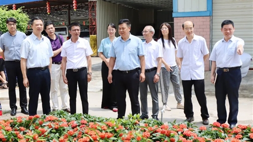 自治區(qū)政協(xié)常委、梧州市政協(xié)主席黃振饒蒞臨百裕集團走訪調研